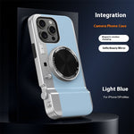 Stereo Kamera iPhone Deksel - Light Blue / IPhone15Promax