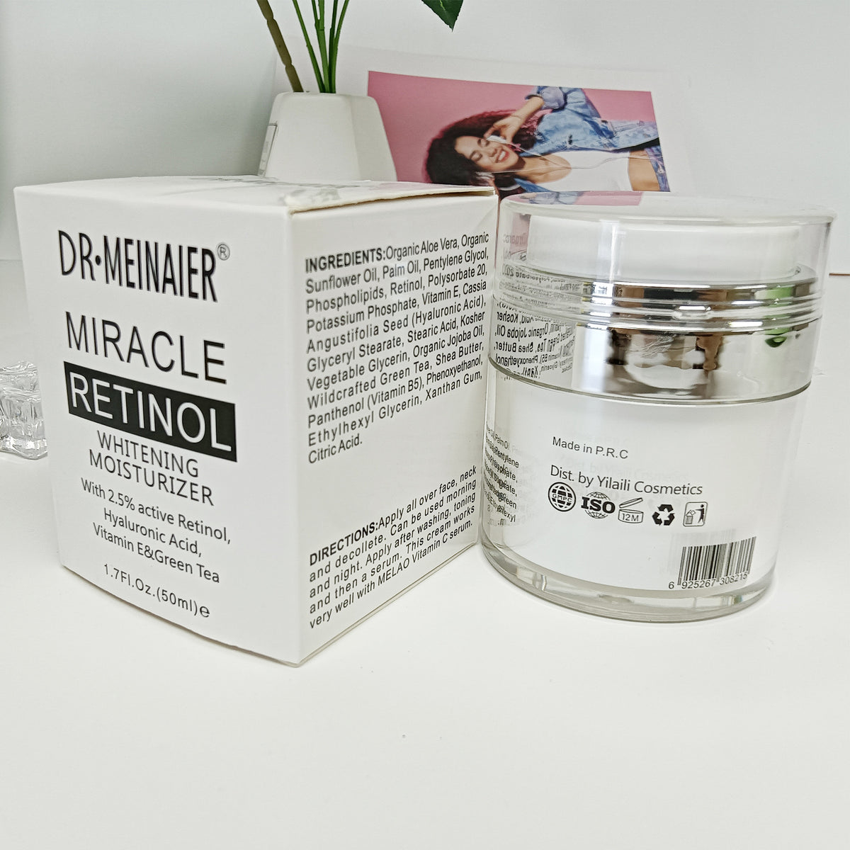 Retinol Fuktighetskrem som Reduserer Porer og Gjenoppretter Hudpleie - trendyglobal.no