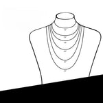 Sølv halskjede Dame Personalisert - Arabisk Navn Tilpasset Design