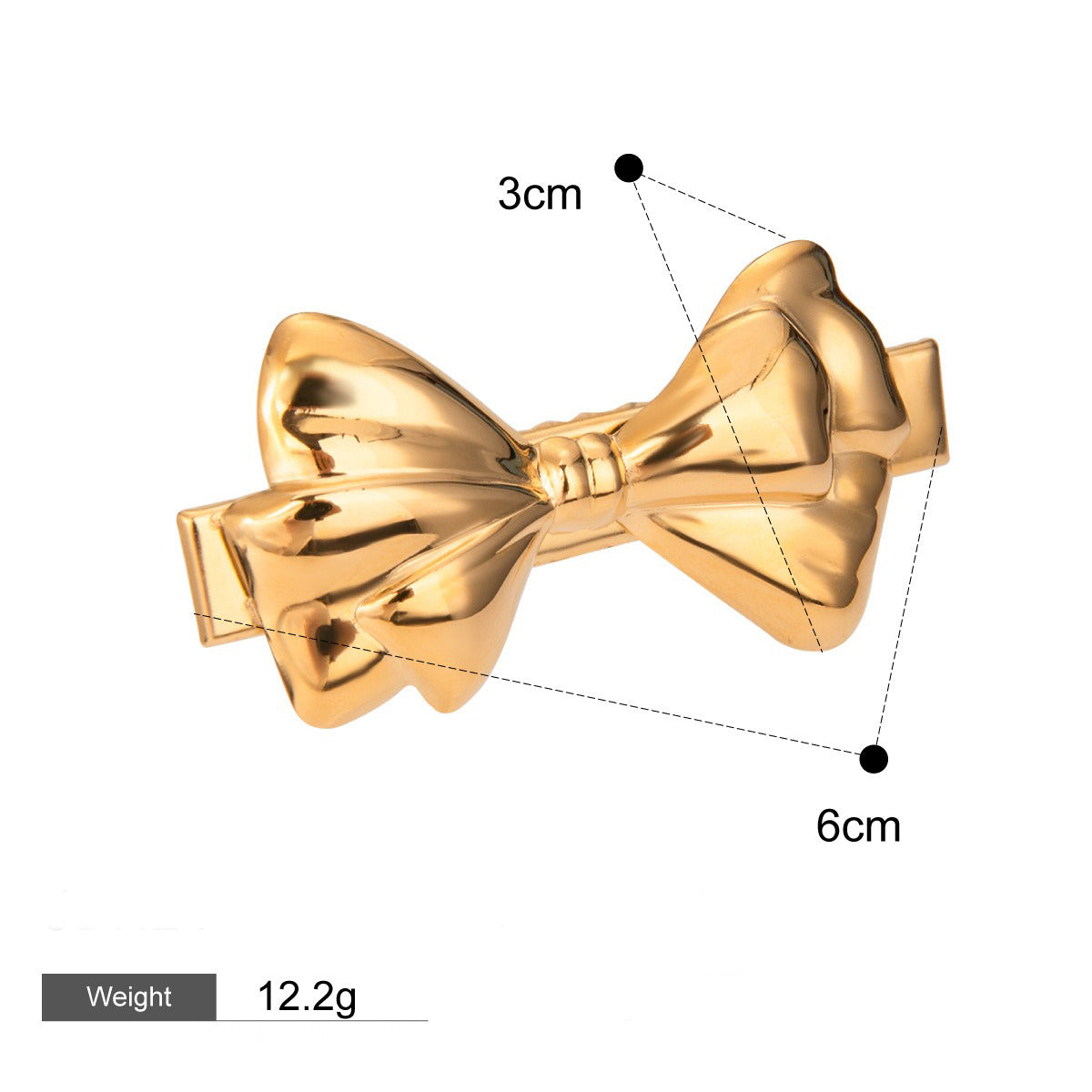 Hårsmykke Dame 18K Gullbelagt - Naturlige Marine Elementer Design Høyverdig Style U-005