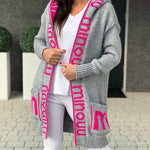 Mellomlang Dame Cardigan for Høst og Vinter - Trendyglobal 