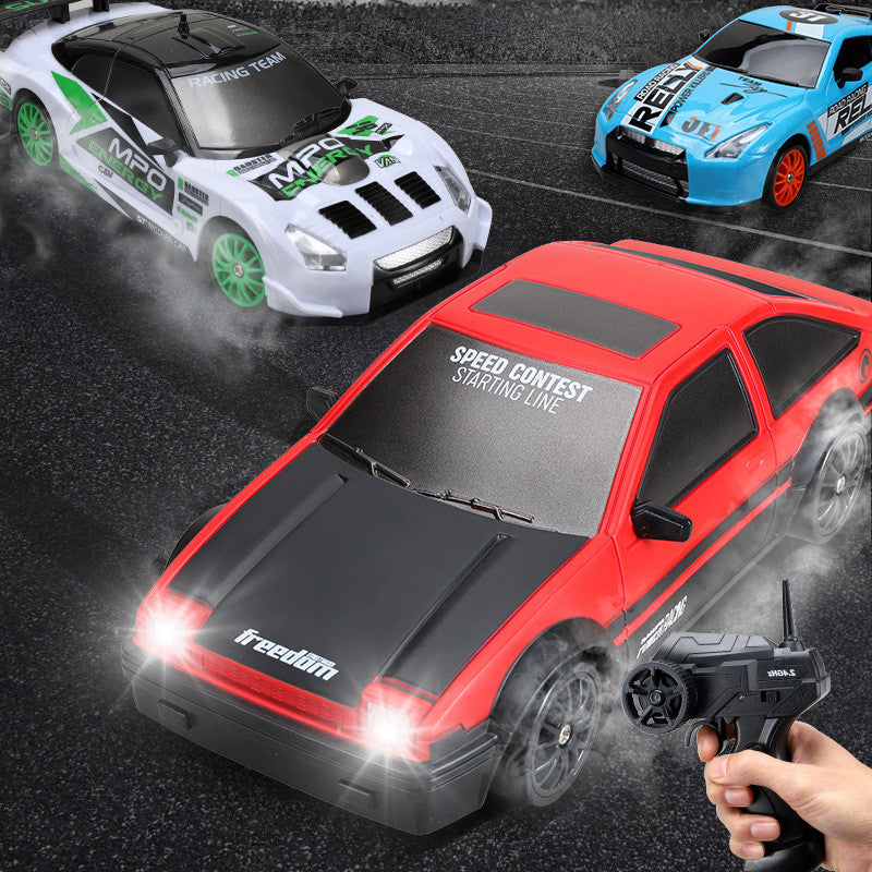 2,4G Drift Rc Bil 4WD RC Drift Bil Leke Fjernkontroll GTR Modell AE86 Kjøretøy Bil RC Racing Bil Leke For Barn Julegaver - Trendyglobal 