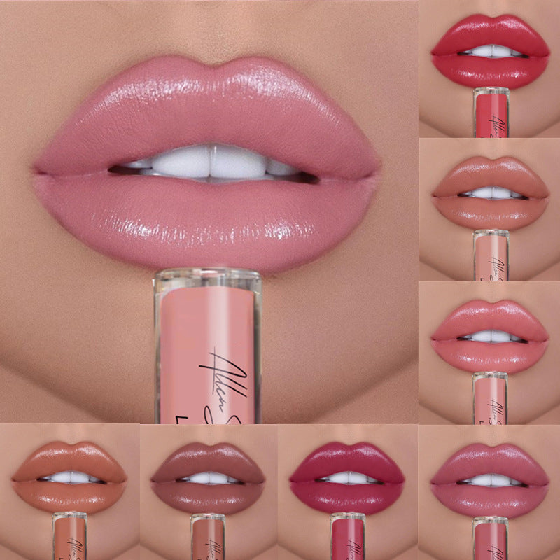 Silky Cream Texture Lip Gloss Aliexpress Shopee Cross-Border Exclusive Lip Glaze Lip Gloss Lipstick - Trendyglobal 