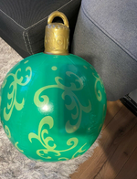 Utendørs Juleornament ball - Oppblåsbare julekuler av PVC - Trendyglobal 