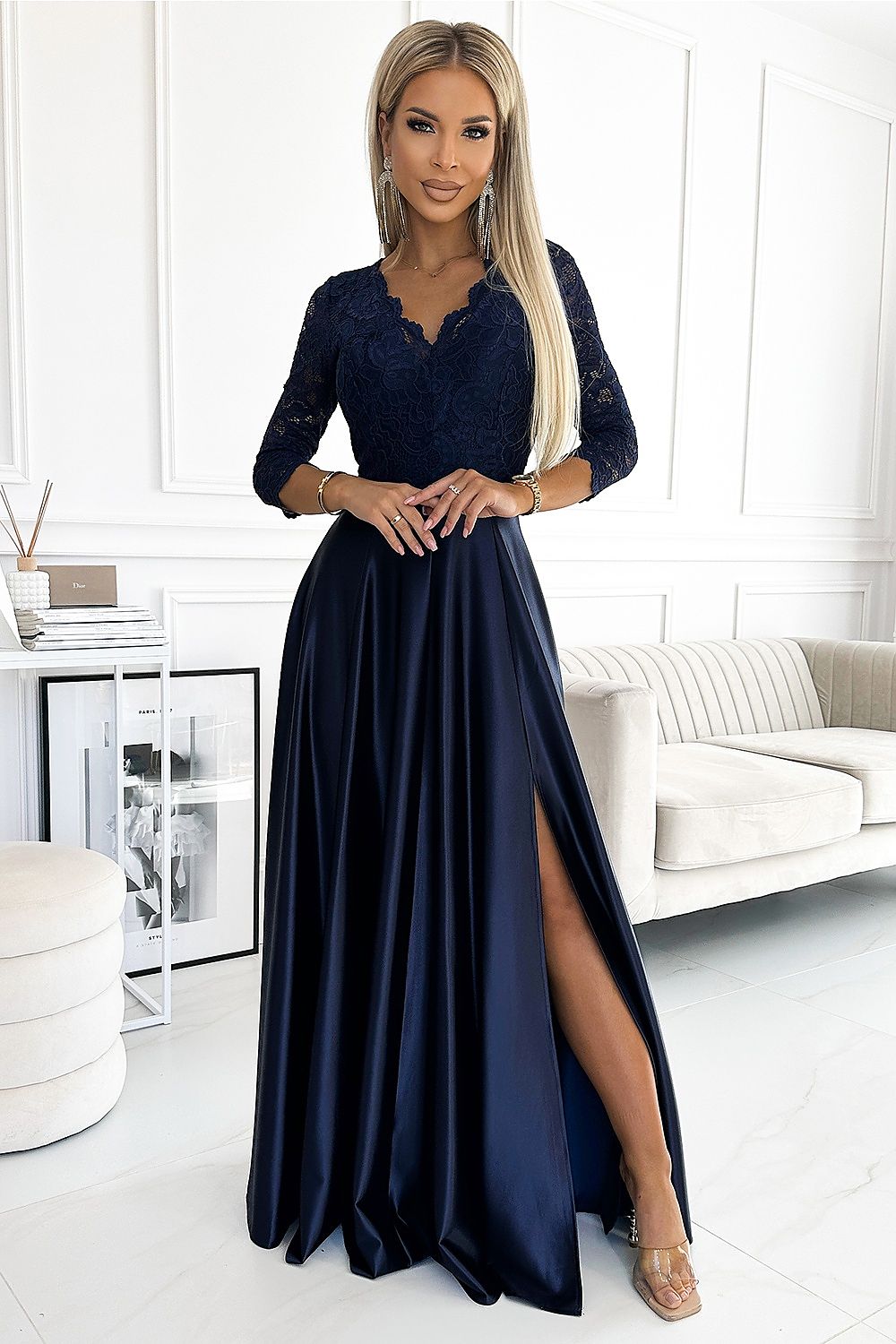 Long dress model 193523 Numoco - Trendyglobal 