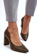 Block heel pumps model 188526 Step in style - Trendyglobal 