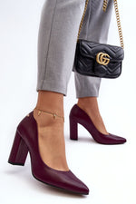 Block heel pumps model 188526 Step in style - Trendyglobal 