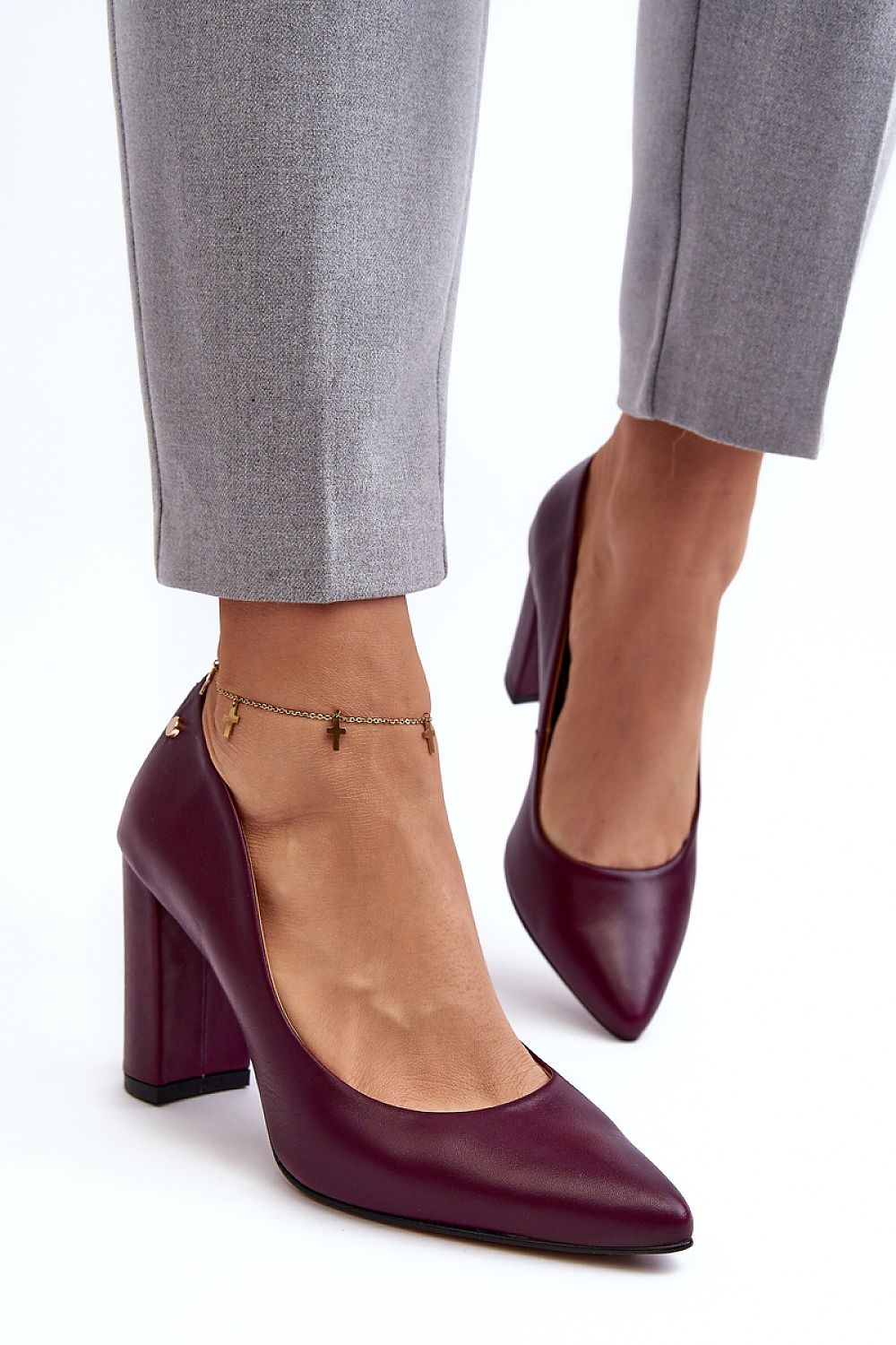 Block heel pumps model 188526 Step in style - Trendyglobal 