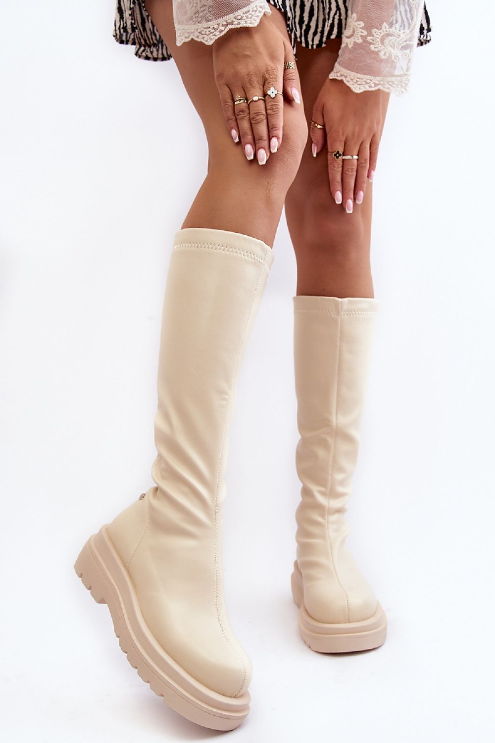 Thigh-Hight Boots model 188710 Step in style - Trendyglobal 