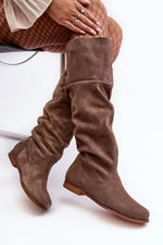 Thigh-Hight Boots model 191043 Step in style - Trendyglobal 