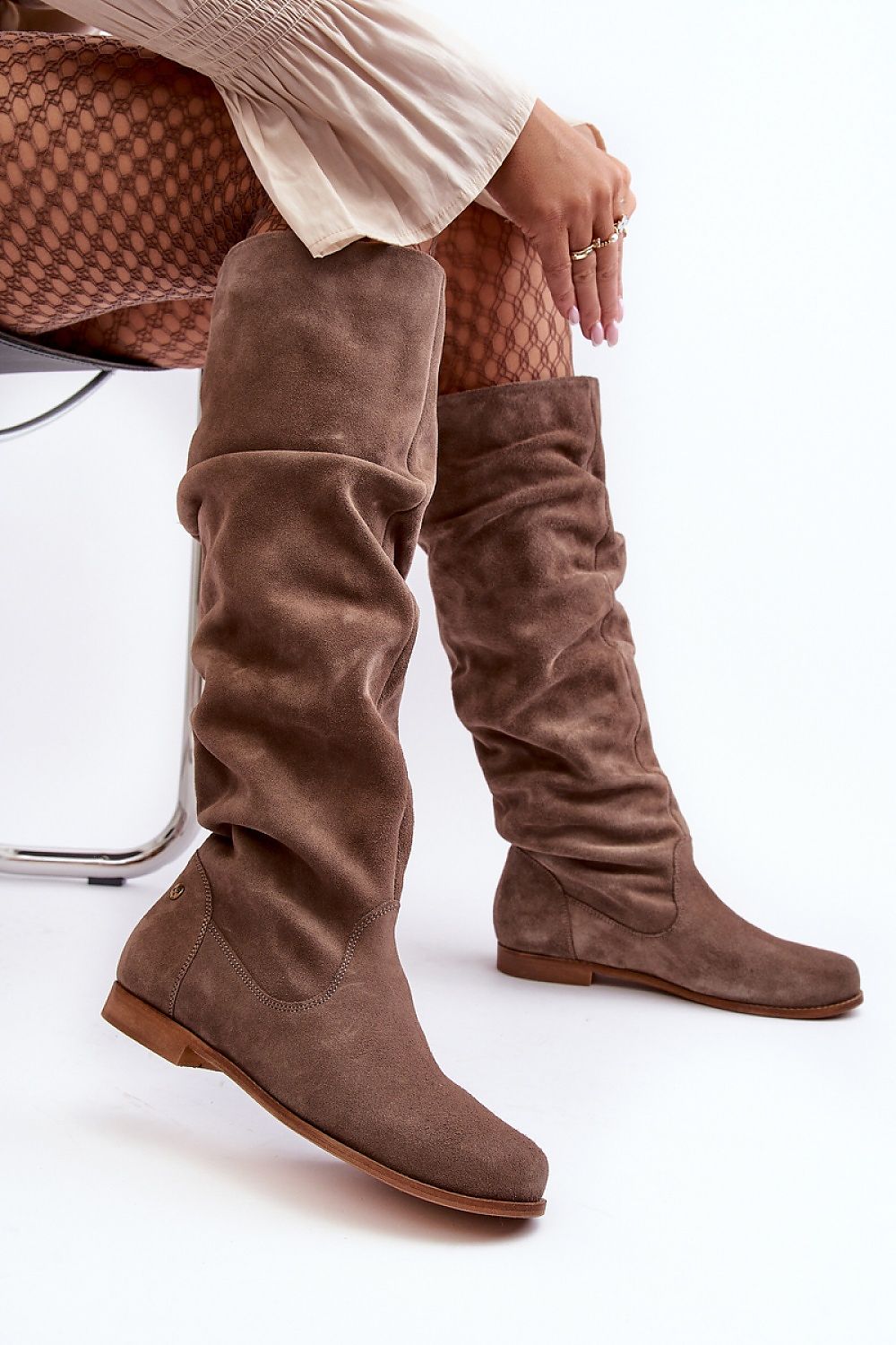 Thigh-Hight Boots model 191043 Step in style - Trendyglobal 