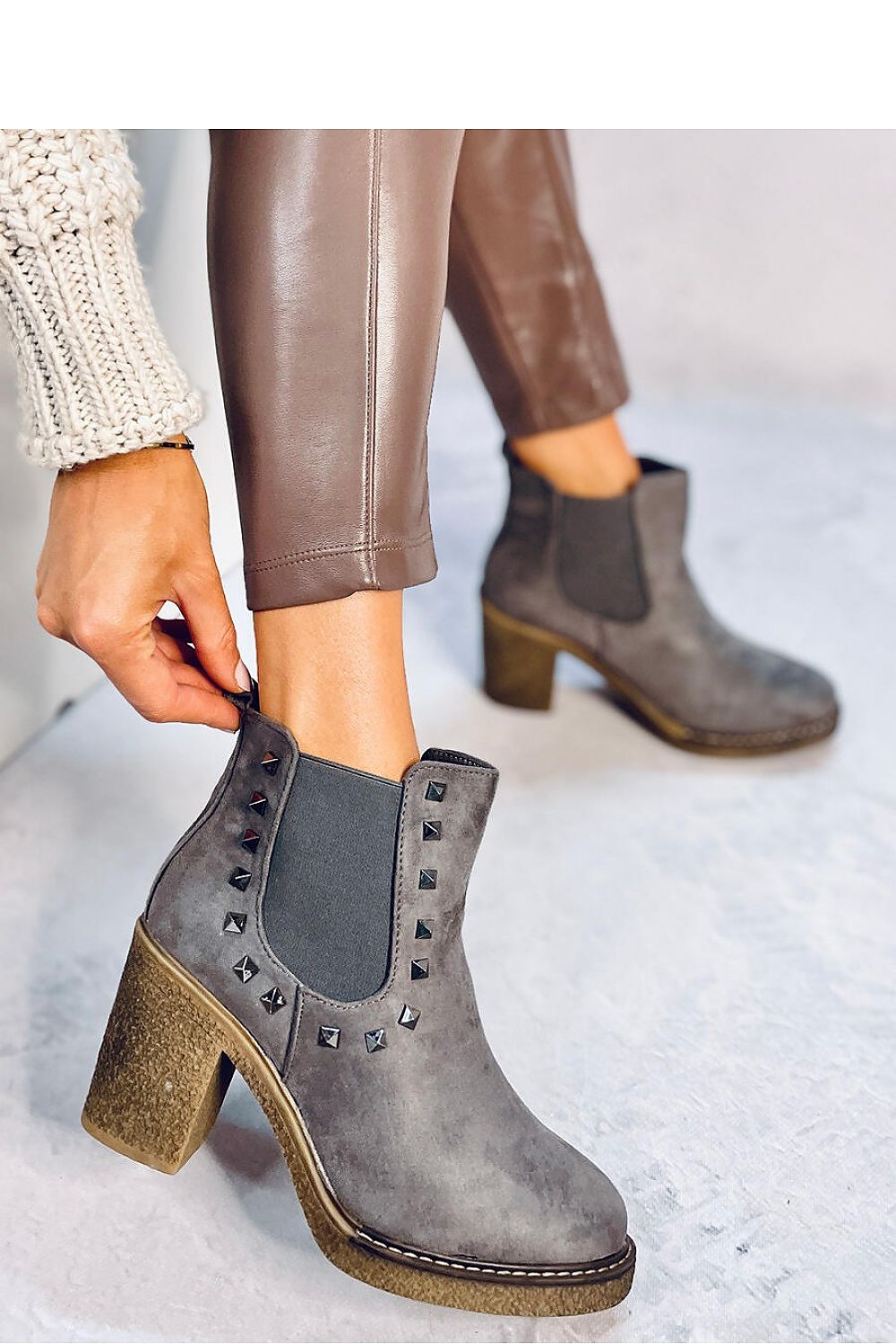 Heel boots model 188756 Inello - Trendyglobal 