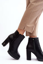 Heel boots model 189406 Step in style - Trendyglobal 