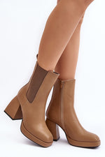 Heel boots model 189853 Step in style - Trendyglobal 