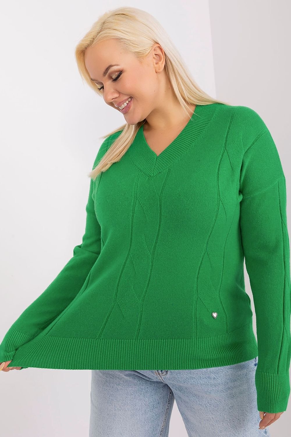 Jumper plus size model 190061 Factory Price - Trendyglobal 