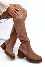 Thigh-Hight Boots model 190319 Step in style - Trendyglobal 