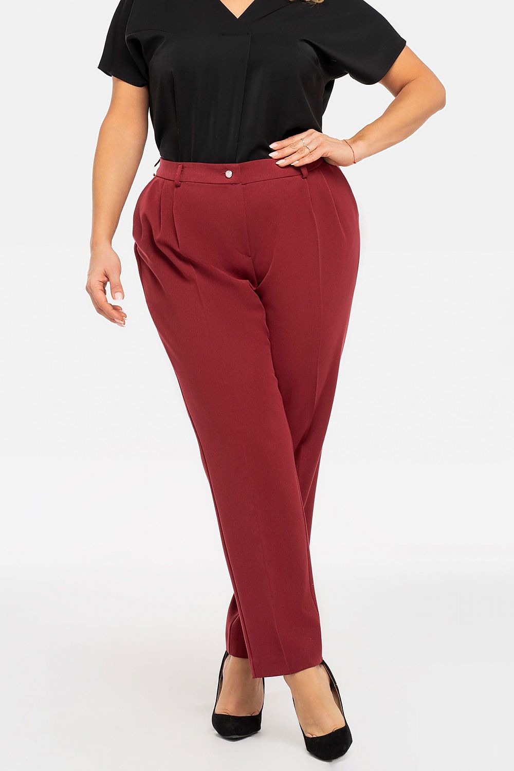 Plus size Trousers model 190932 Karko - Trendyglobal 