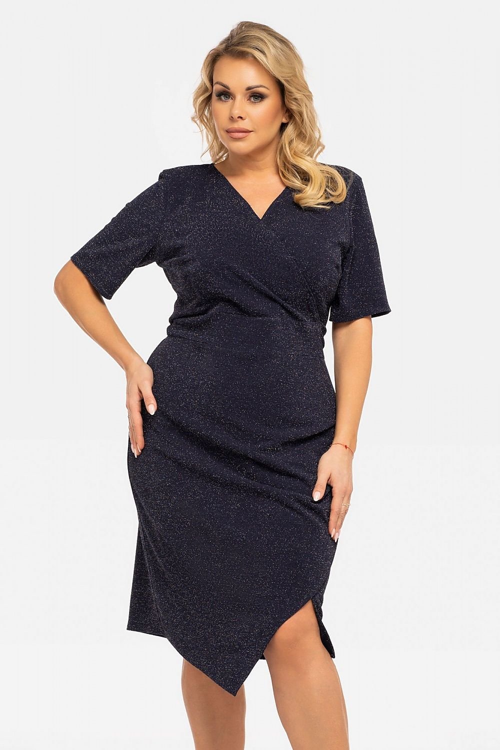 Plus size dress model 190940 Karko - Trendyglobal 