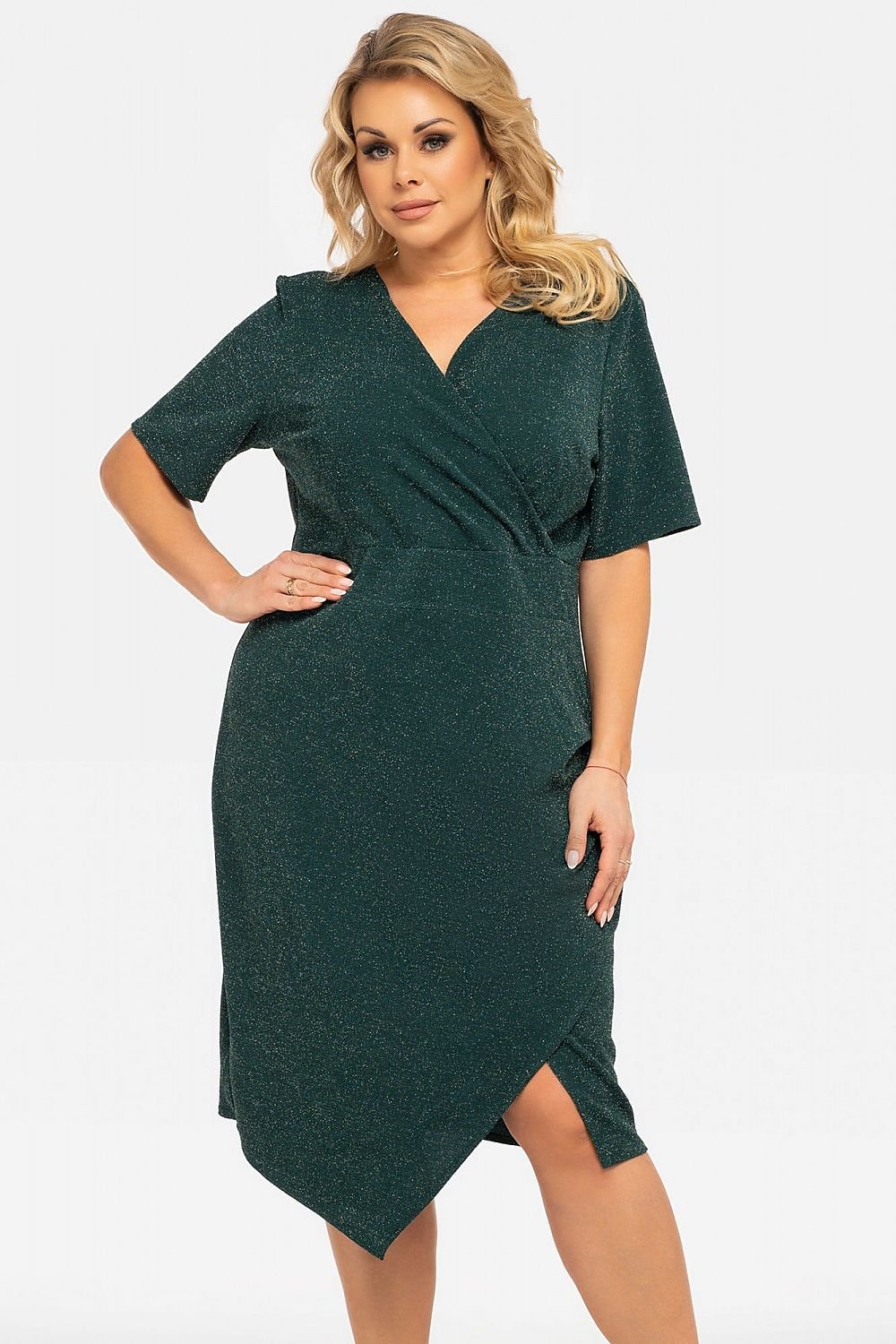 Plus size dress model 190940 Karko - Trendyglobal 