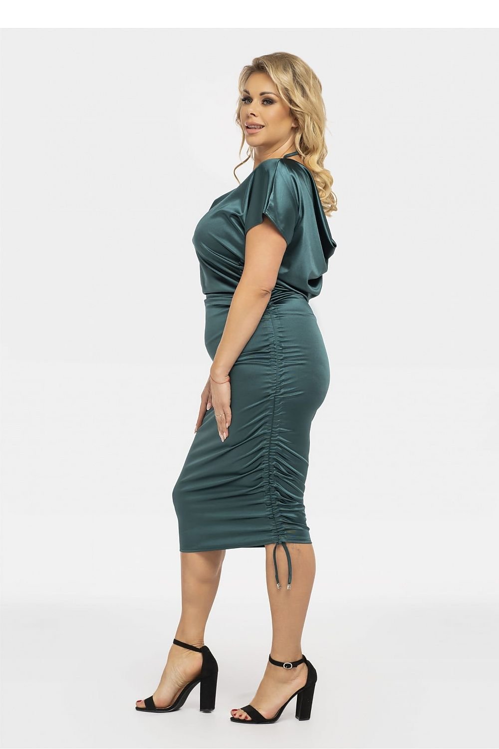 Plus size dress model 190946 Karko - Trendyglobal 