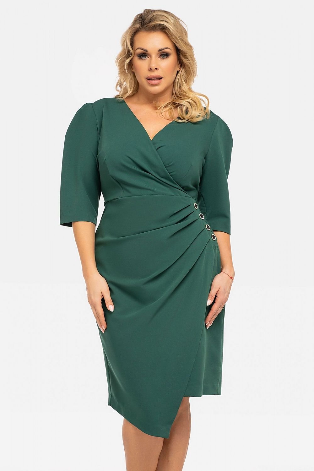 Plus size dress model 190968 Karko - Trendyglobal 