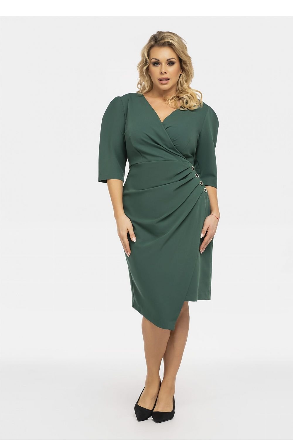 Plus size dress model 190968 Karko - Trendyglobal 