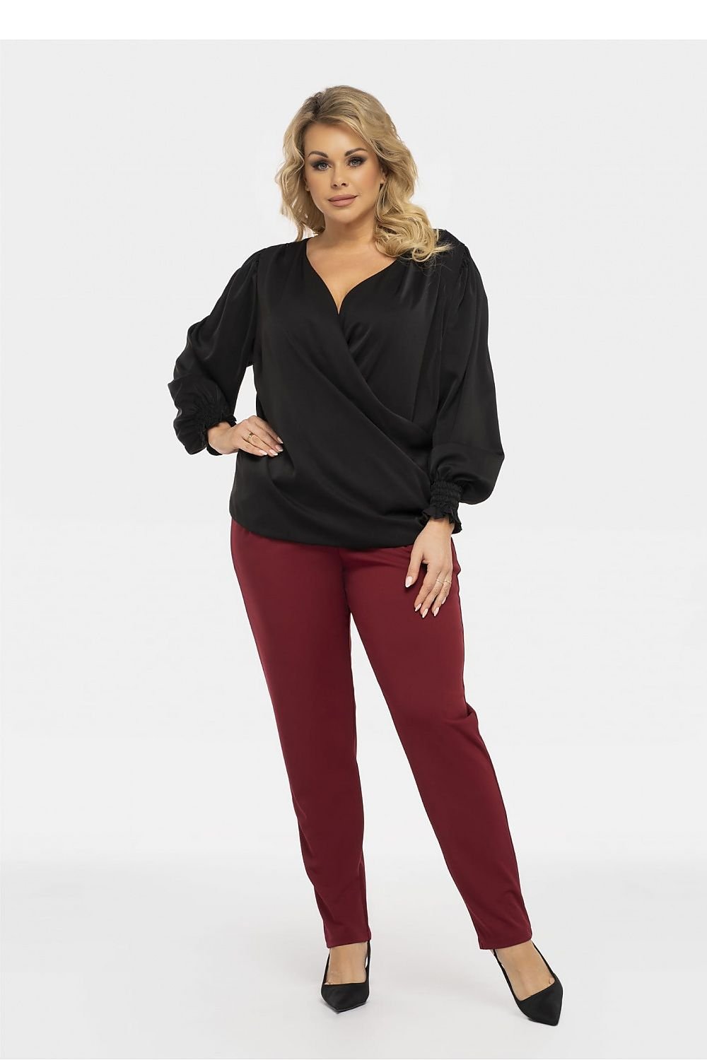 Plus size blouse model 190971 Karko - Trendyglobal 