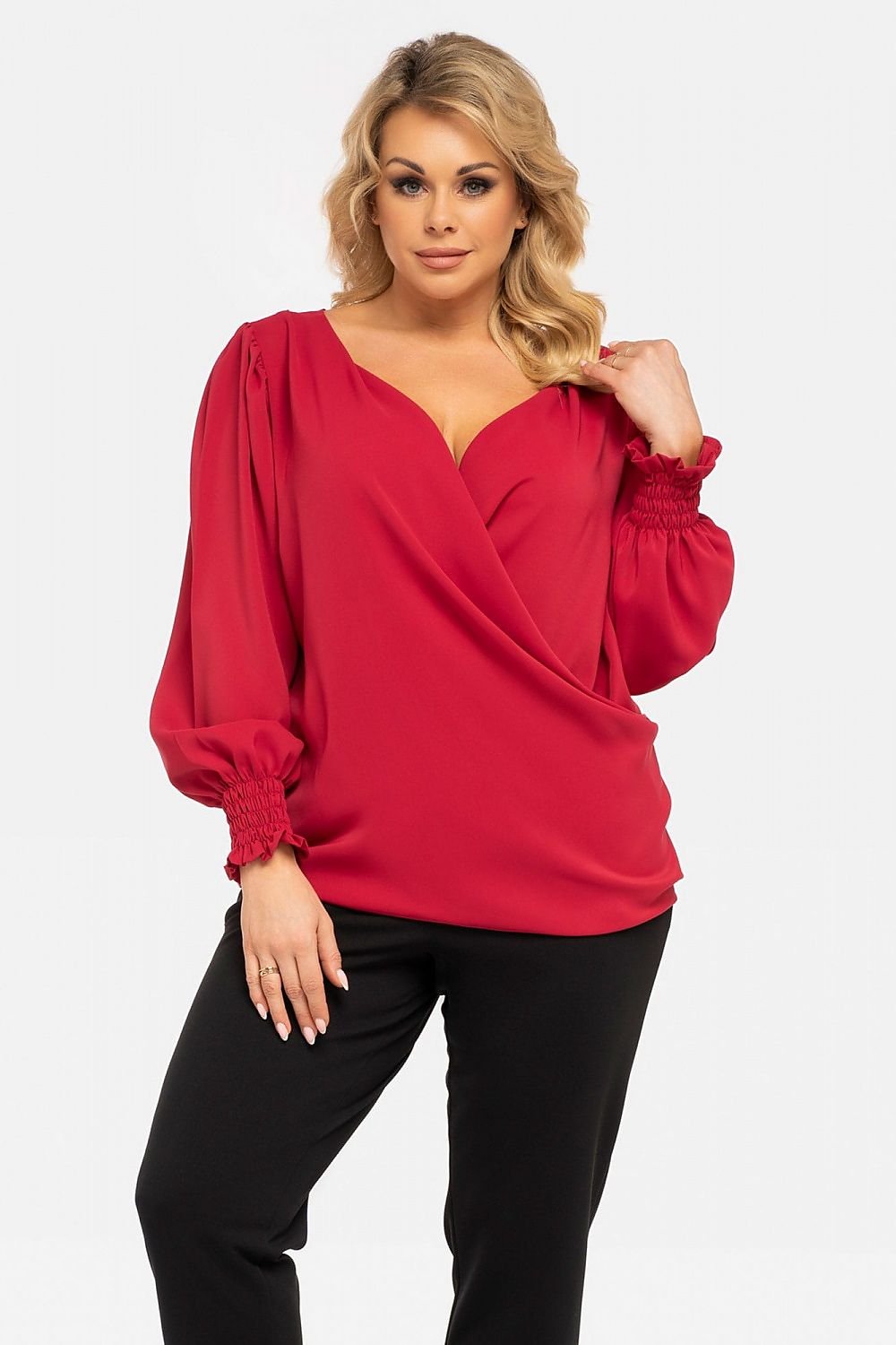 Plus size blouse model 190971 Karko - Trendyglobal 