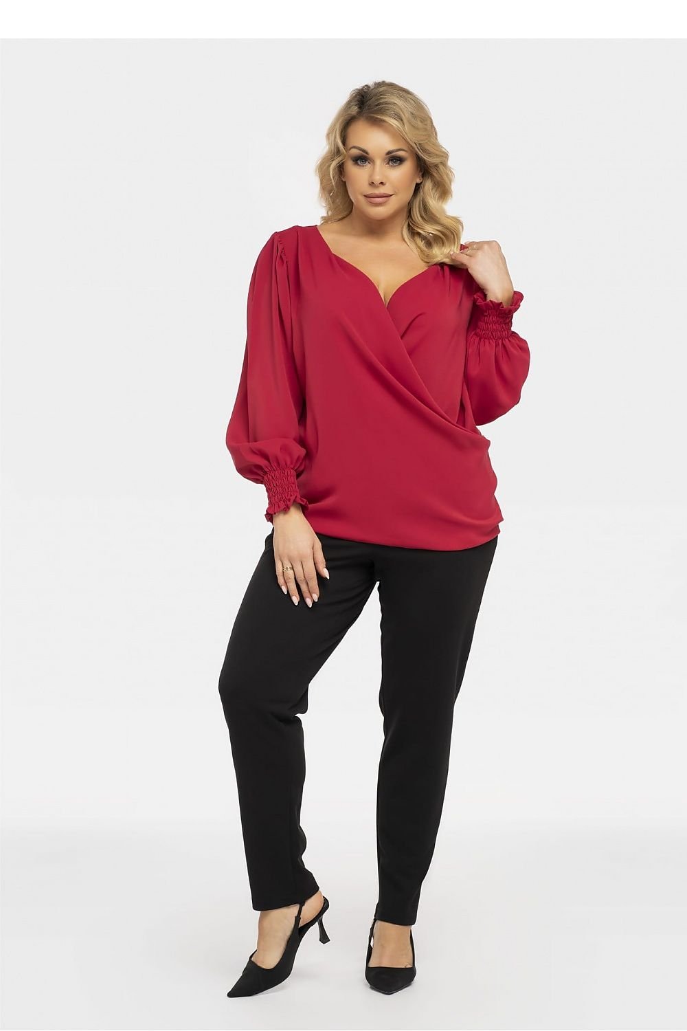 Plus size blouse model 190971 Karko - Trendyglobal 