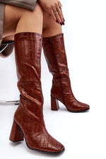 Heel boots model 191036 Step in style - Trendyglobal 