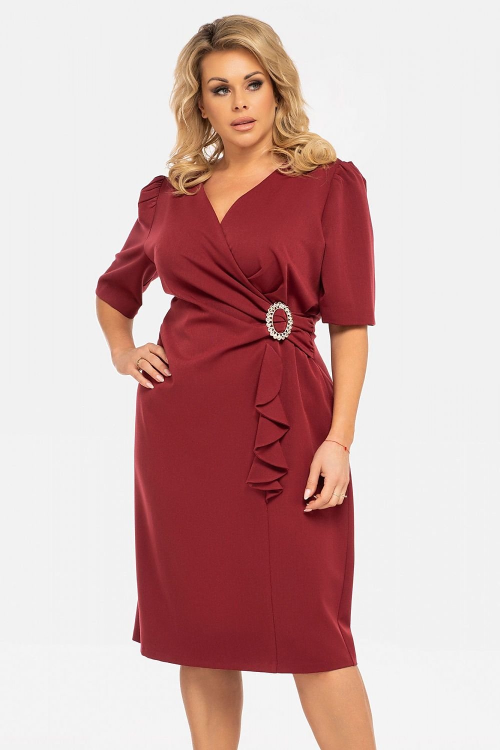 Plus size dress model 196891 Karko - Trendyglobal 