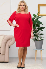 Plus size dress model 191385 Karko - Trendyglobal 