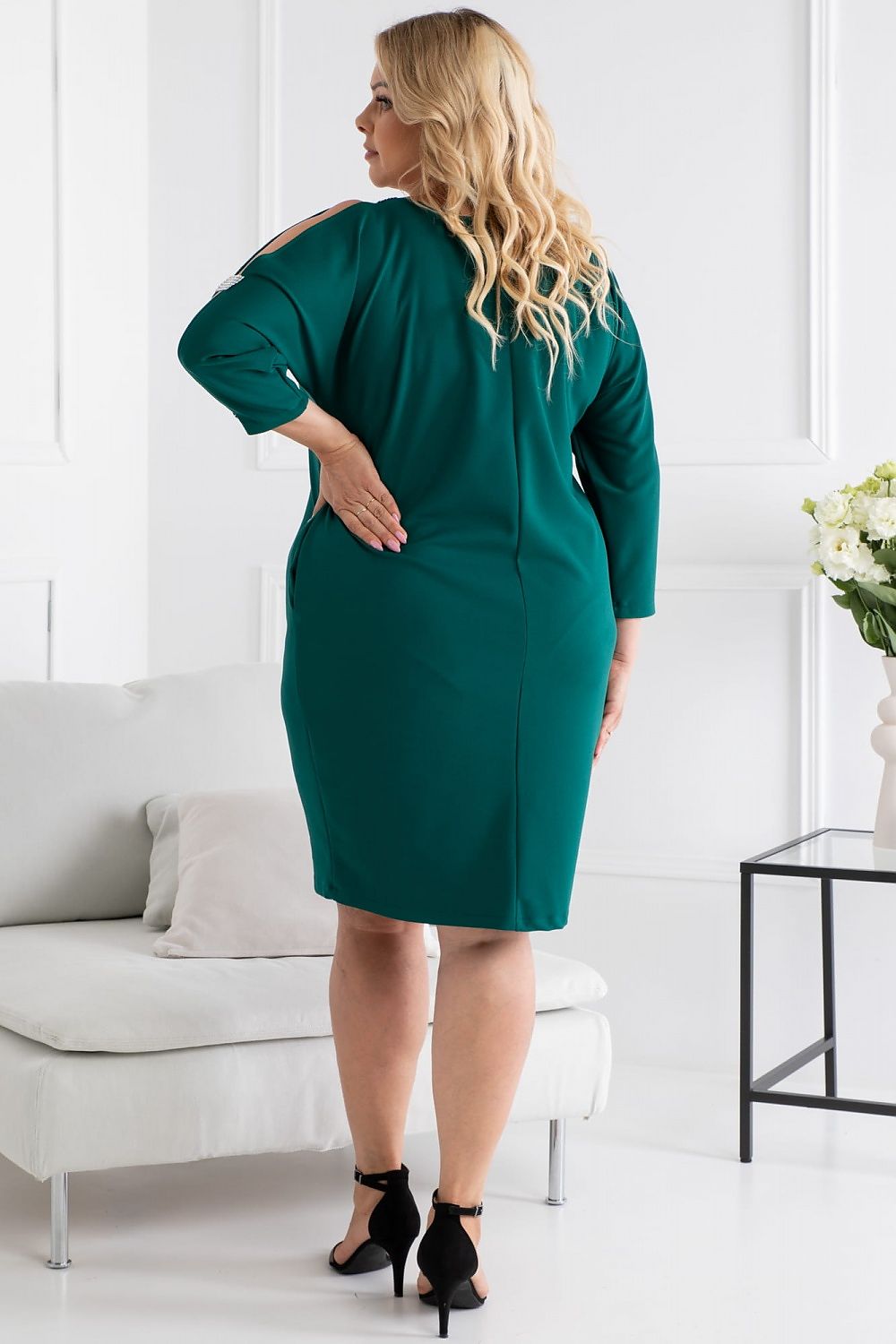 Plus size dress model 191385 Karko - Trendyglobal 