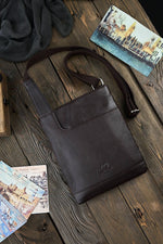 Natural leather bag model 191539 Galanter - Trendyglobal 