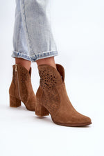 Heel boots model 191873 Step in style - Trendyglobal 