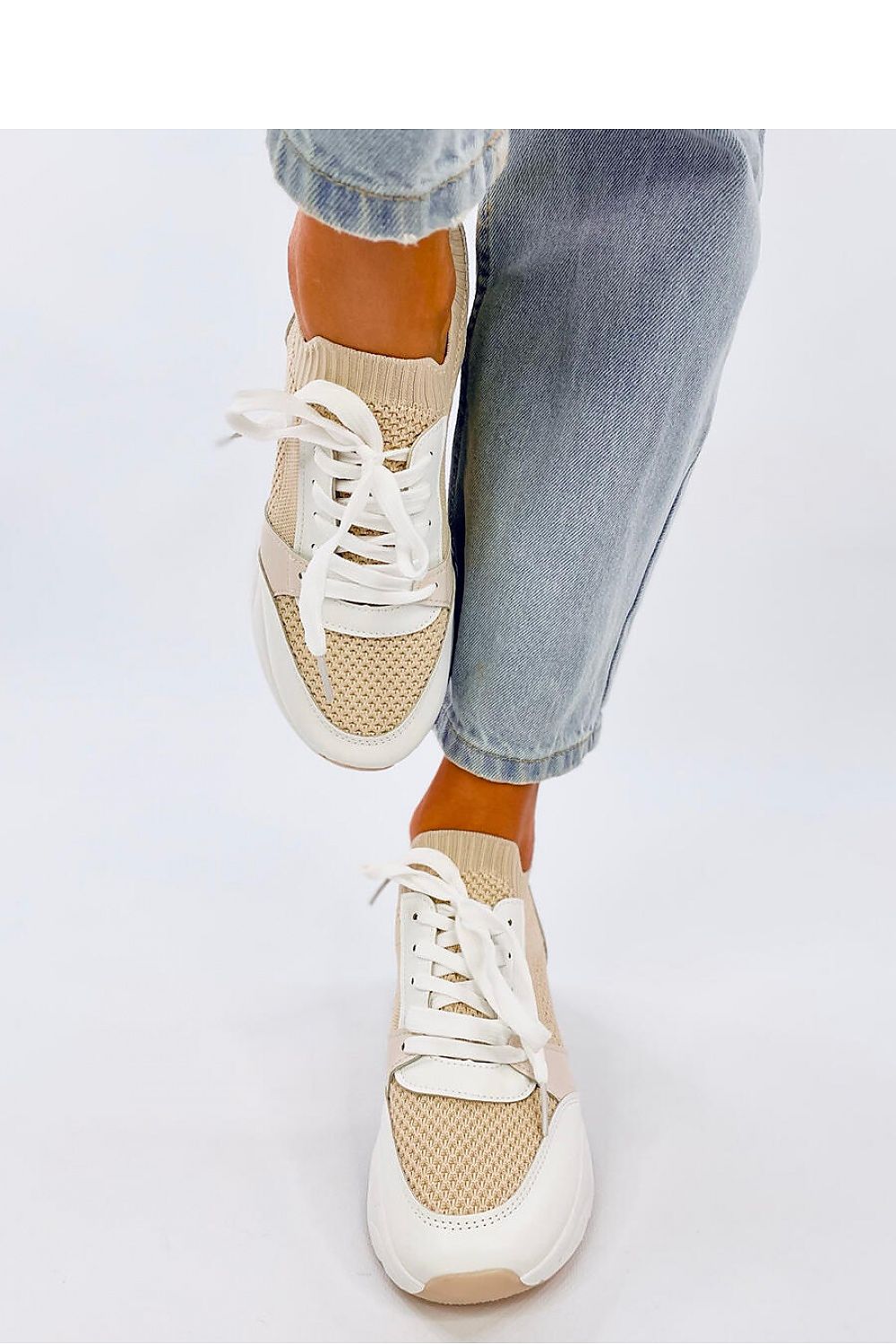 Wedge heel sneakers model 192612 Inello - Trendyglobal 