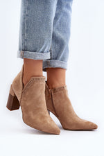 Heel boots model 192673 Step in style - Trendyglobal 