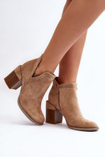 Heel boots model 192676 Step in style - Trendyglobal 