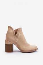 Heel boots model 192676 Step in style - Trendyglobal 