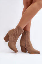 Heel boots model 192679 Step in style - Trendyglobal 