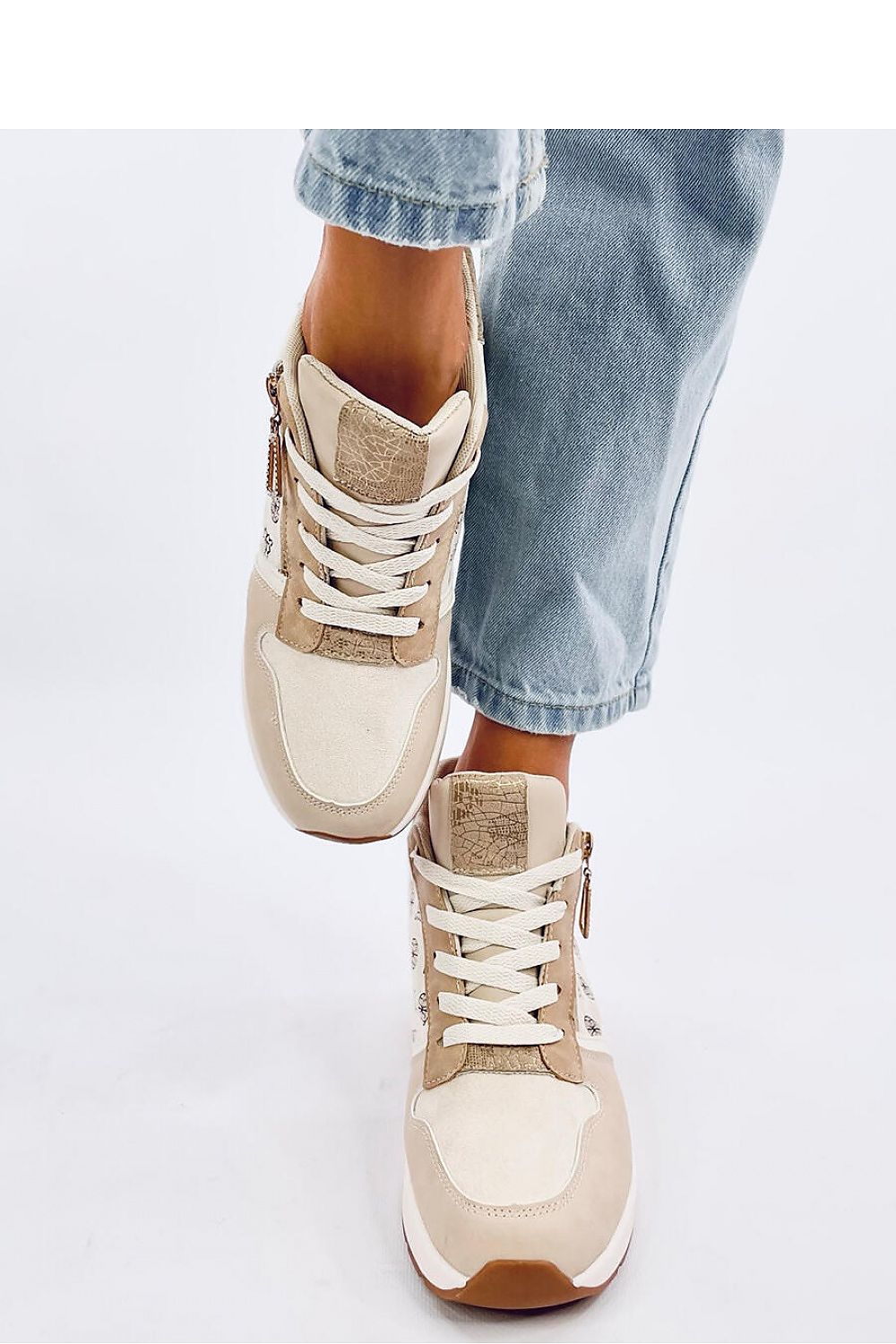 Wedge heel sneakers model 192884 Inello - Trendyglobal 