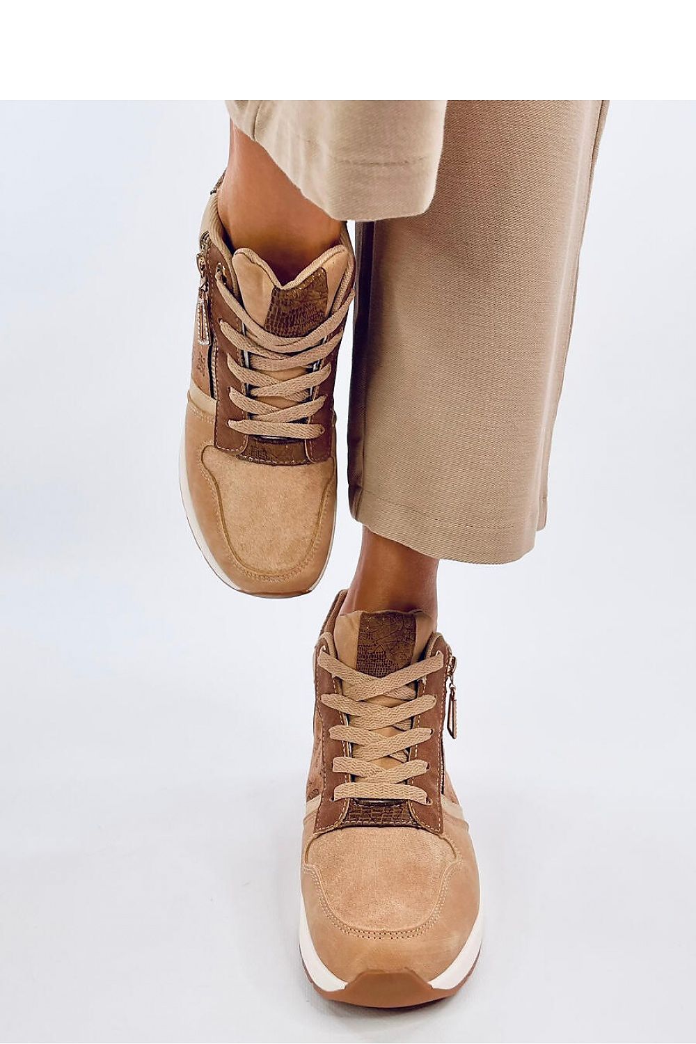 Wedge heel sneakers model 192885 Inello - Trendyglobal 