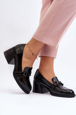 Heeled low shoes model 192916 Step in style - Trendyglobal 