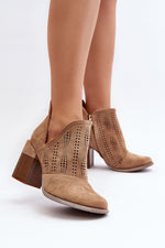 Heel boots model 193144 Step in style - Trendyglobal 