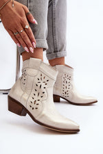 Heel boots model 193148 Step in style - Trendyglobal 