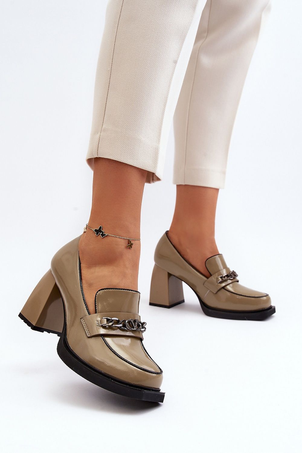 Block heel pumps model 193347 Step in style - Trendyglobal 