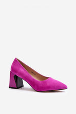 Block heel pumps model 193364 Step in style - Trendyglobal 