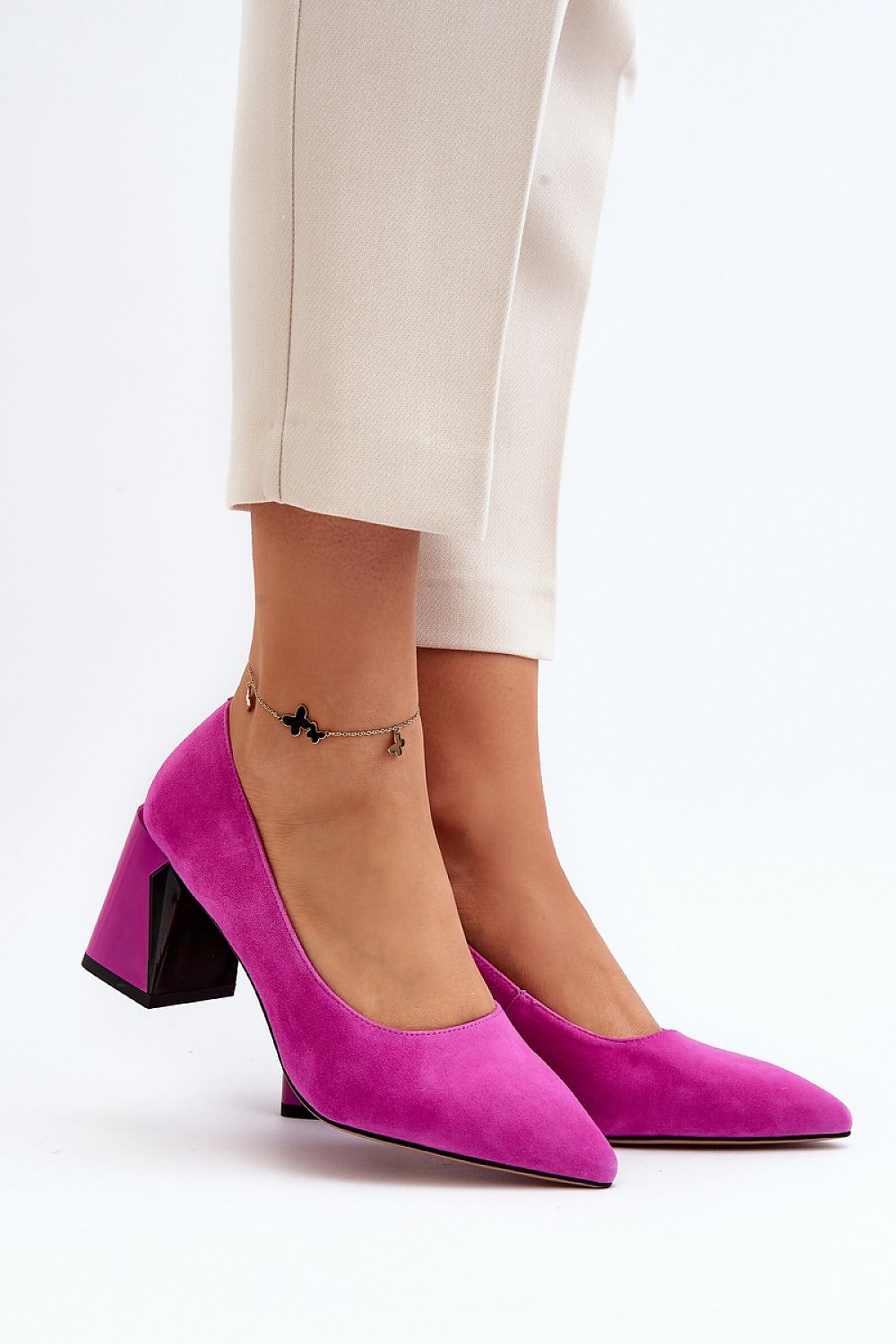 Block heel pumps model 193364 Step in style - Trendyglobal 