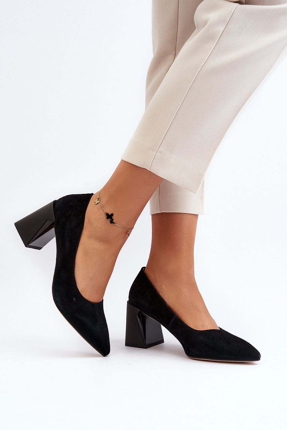 Block heel pumps model 193364 Step in style - Trendyglobal 