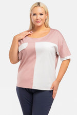 Plus size blouse model 193908 Karko - Trendyglobal 